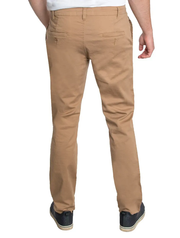 Chino Pant in Khaki by Hawk's Bay