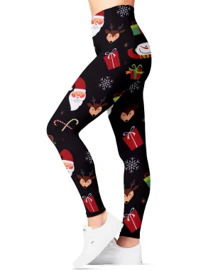 Christmas Leggings For Women - Buttery Soft Highwaisted Holiday Leggings