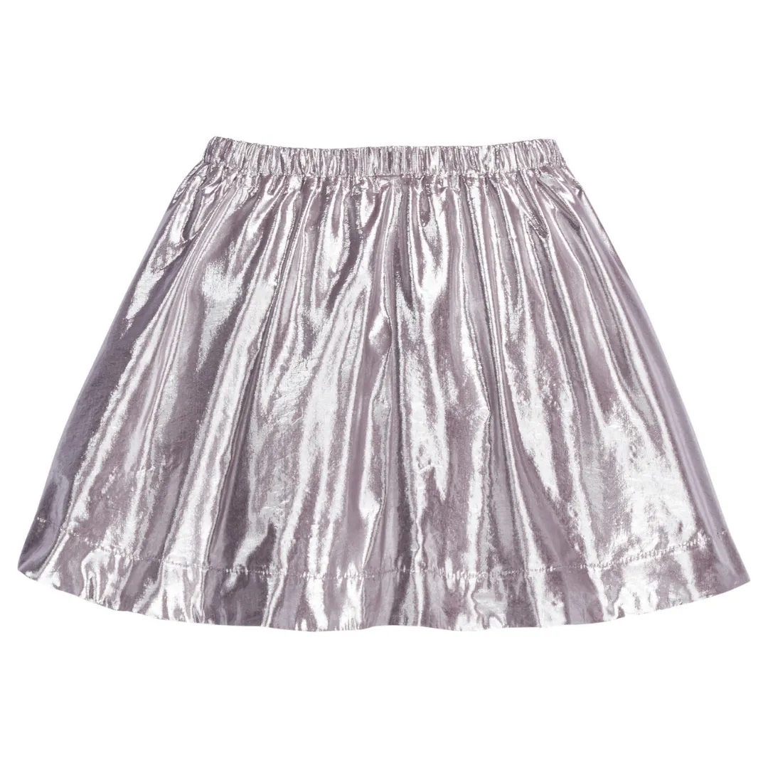 Circle Skort - Metallic Sugarplum