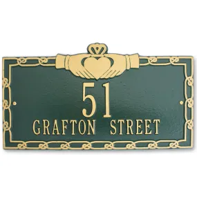 Claddagh Address Plaque