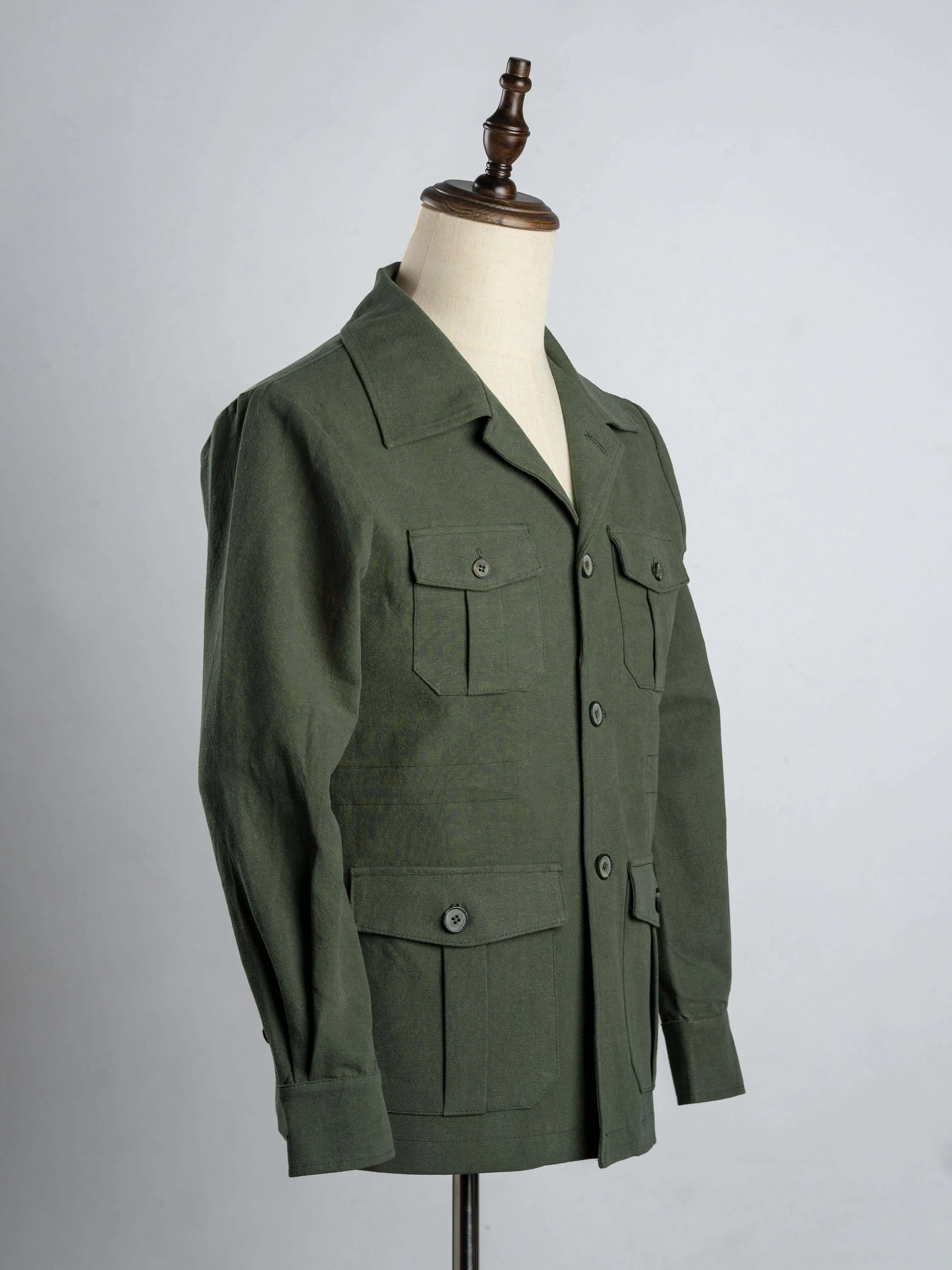 Classic Safari Jacket - Green