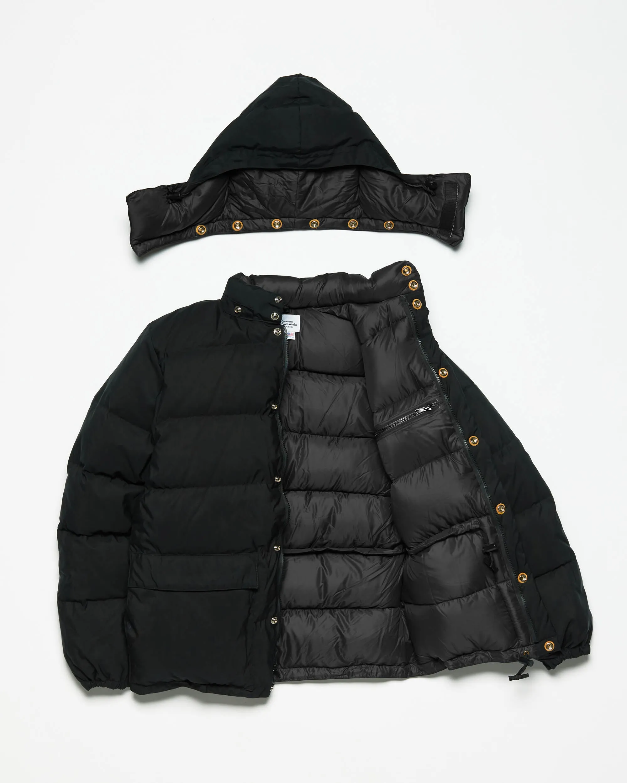 Classico Down Parka - Black