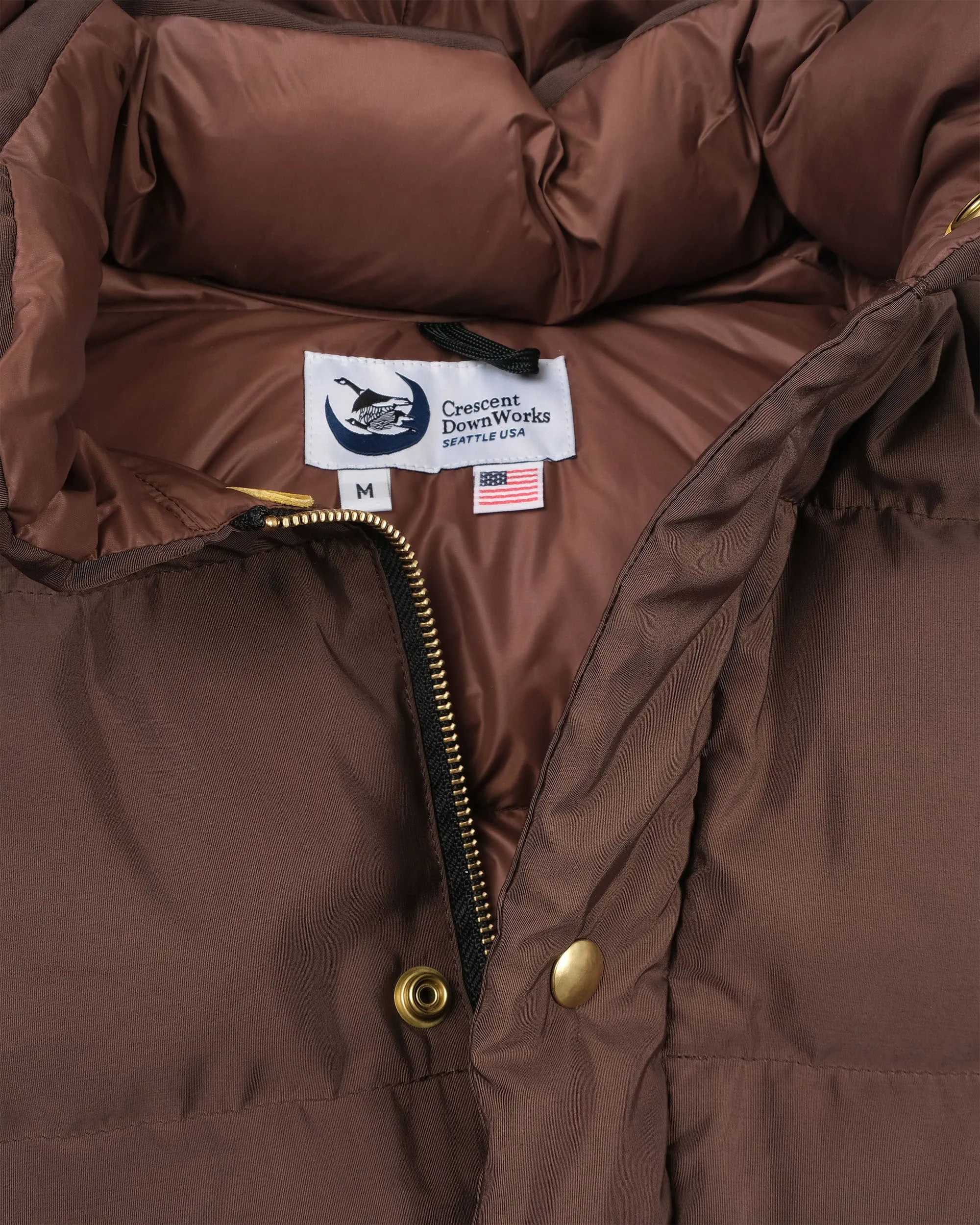 Classico Down Parka - Brown