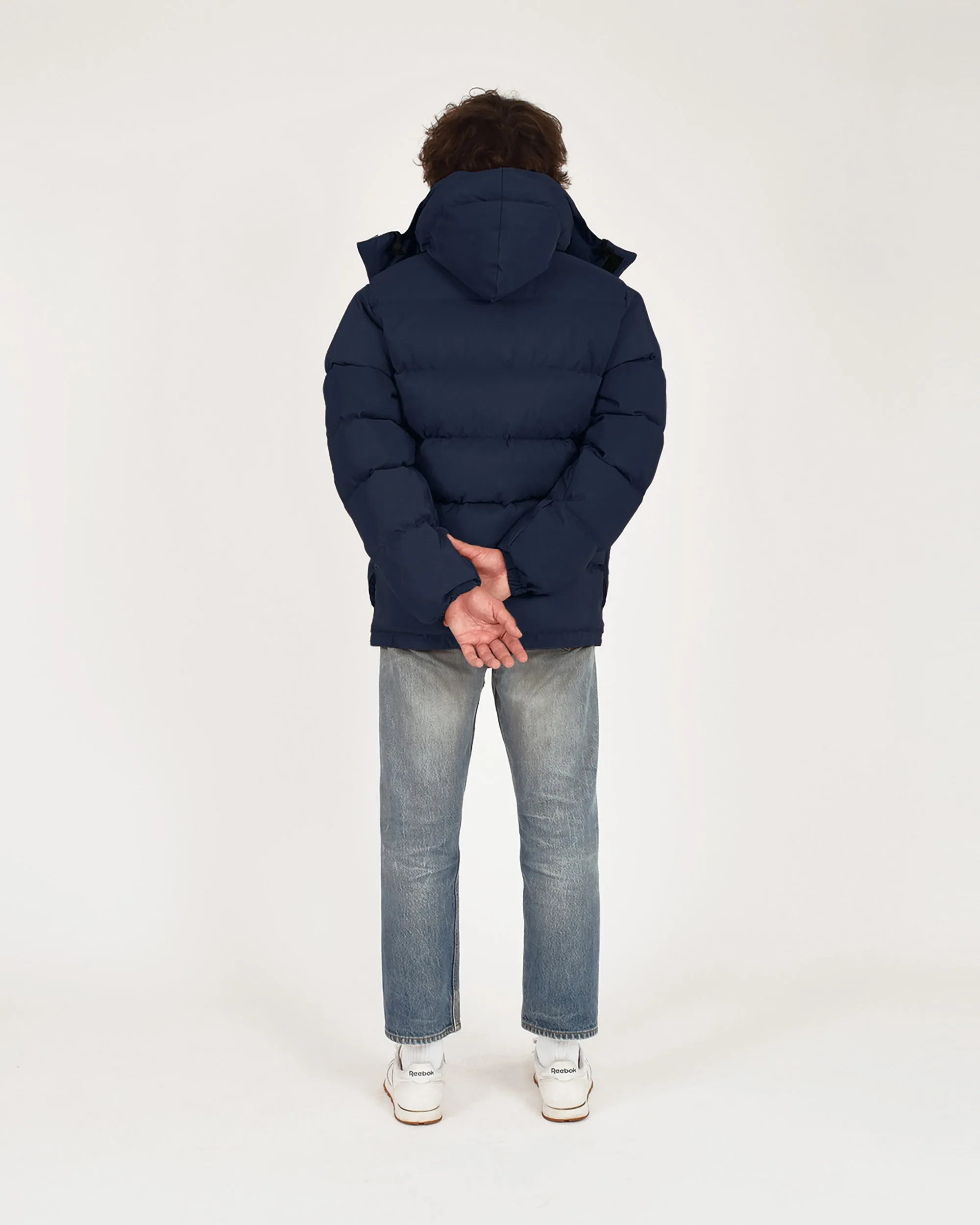 Classico Down Parka - Navy