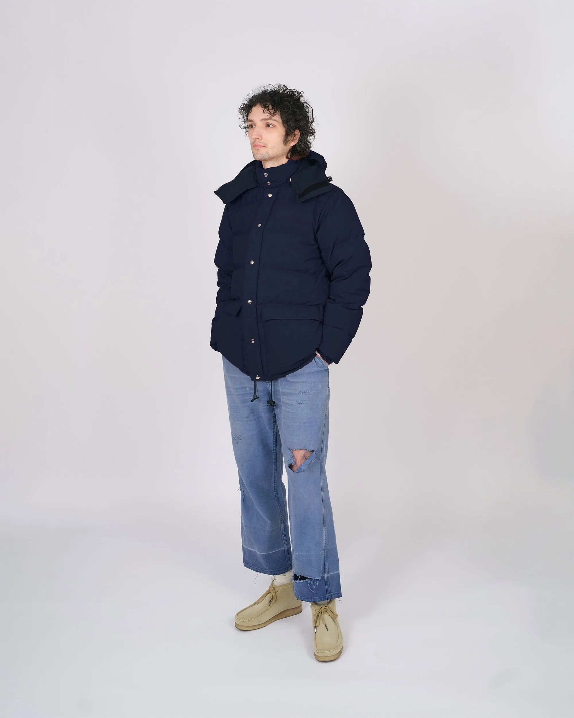 Classico Down Parka - Recycled Ripstop - Navy