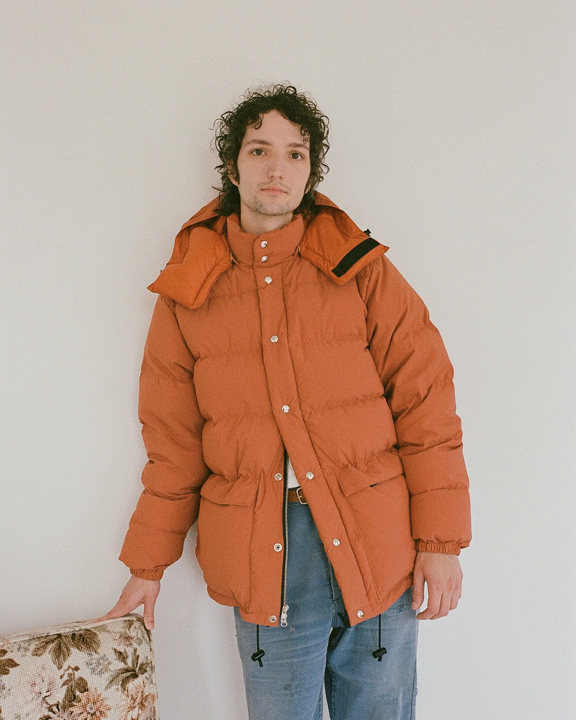 Classico Down Parka - Recycled Ripstop - Orange