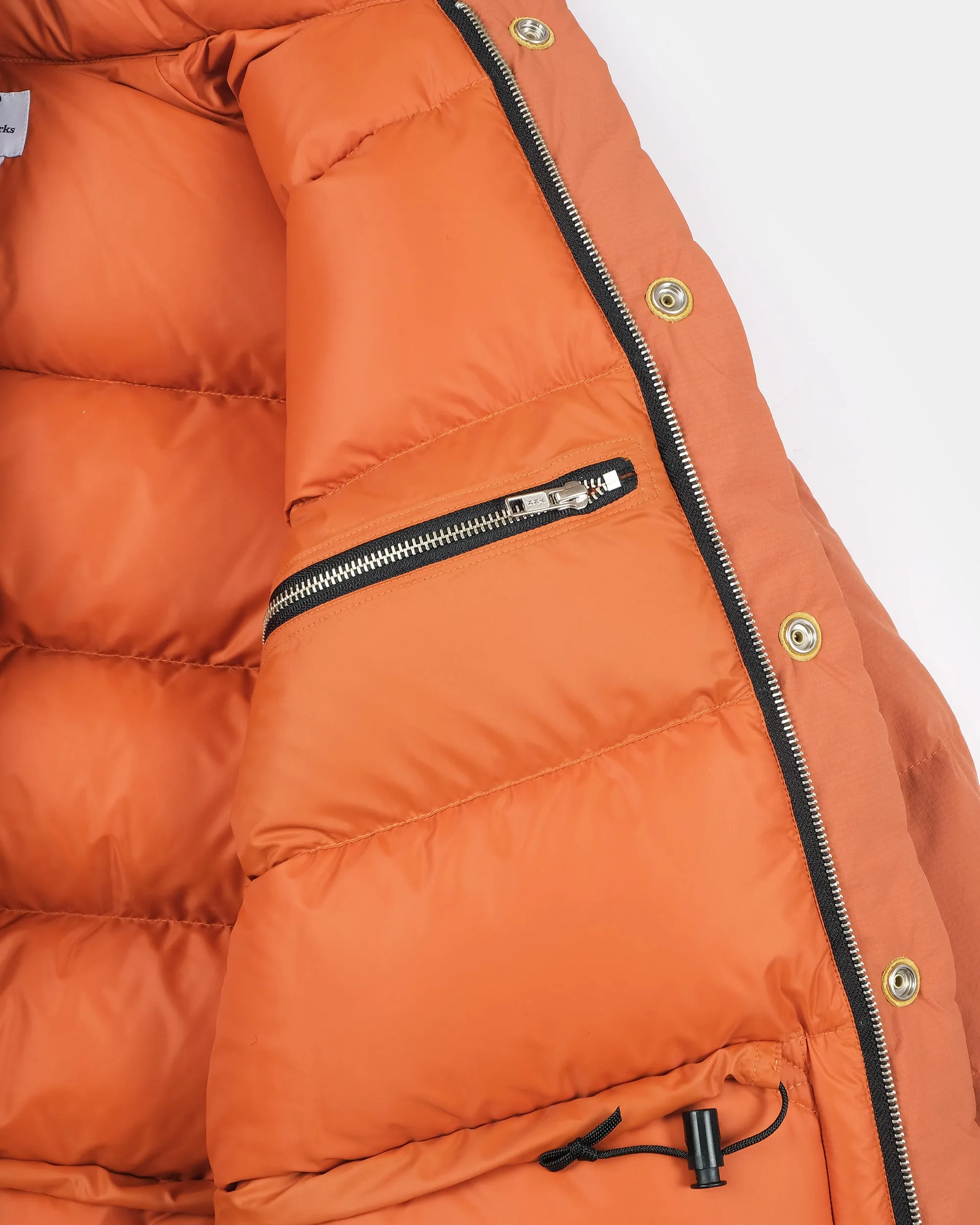 Classico Down Parka - Recycled Ripstop - Orange