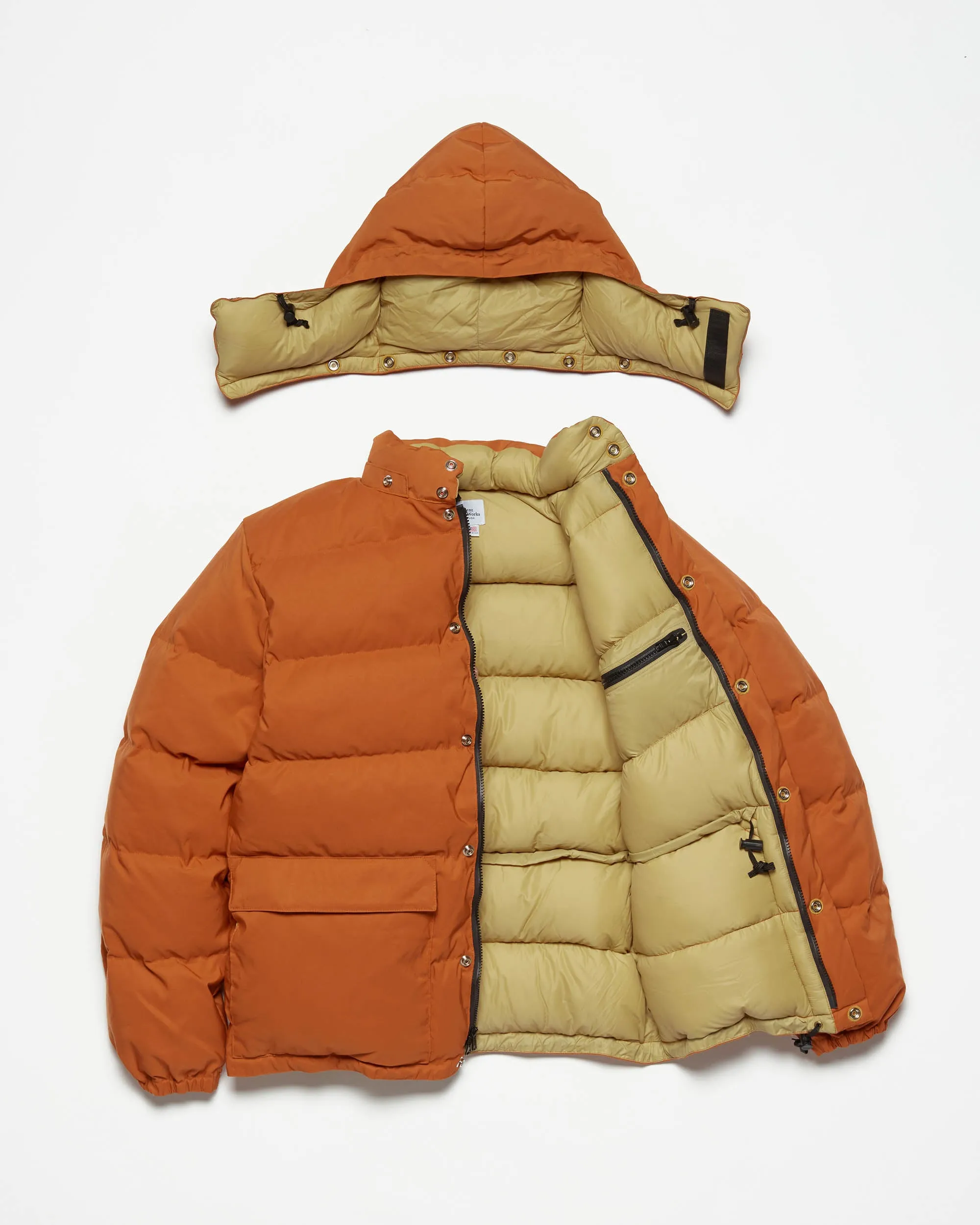 Classico Down Parka - Rust (Final Sale)