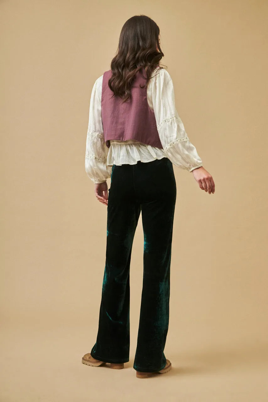 Columbina Velvet Pant