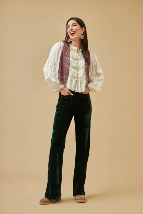 Columbina Velvet Pant