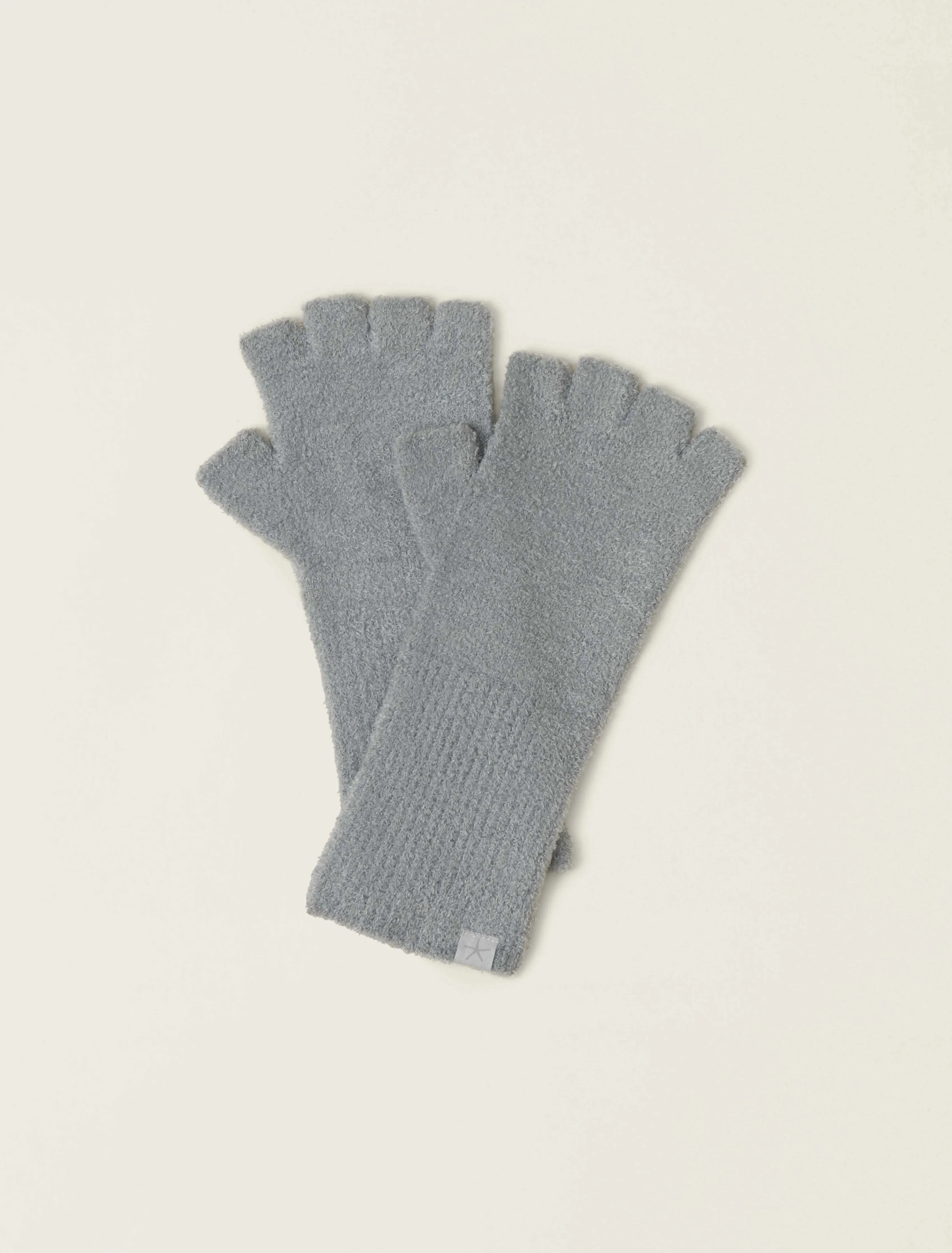 CozyChic Lite® Fingerless Gloves - Moonbeam