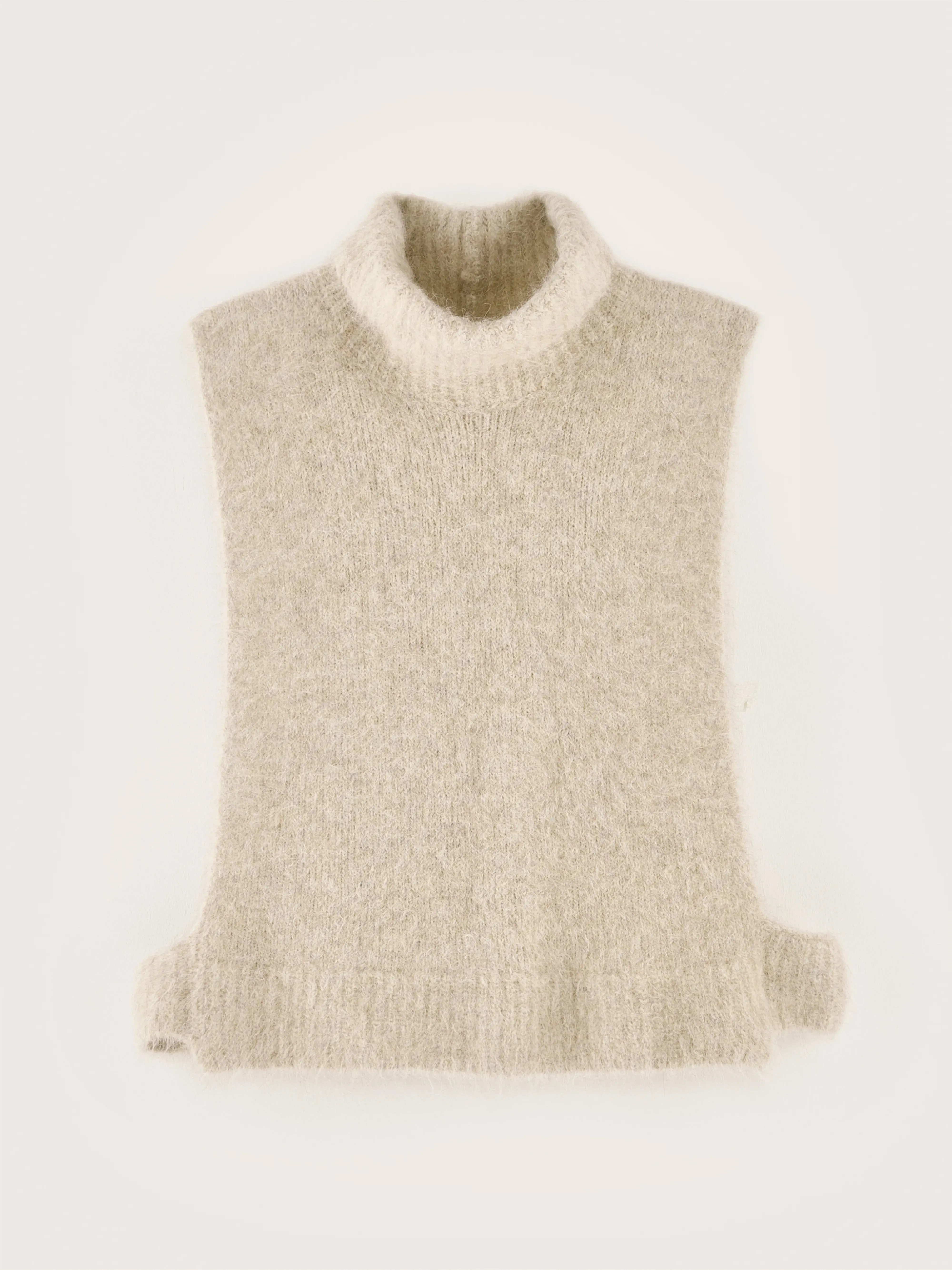 Daren sleeveless sweater (242 / W / OYSTER)