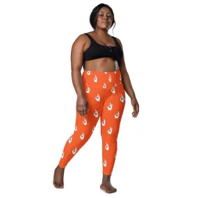 Descendants of The Island hand print Trojan Leggings with pockets