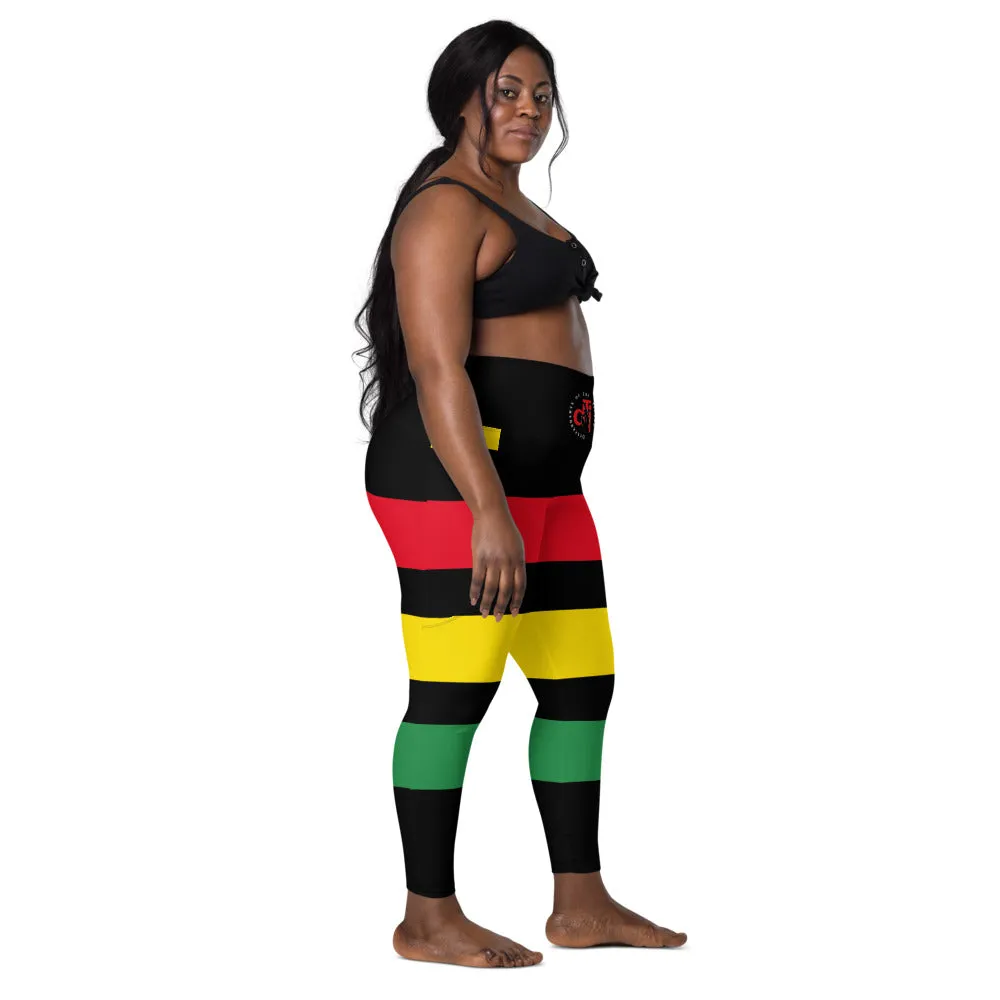 Descendants of The Island Rasta Leggings with pockets