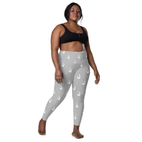 Descendants of The Island Silver Hand Pattern Leggings with pockets