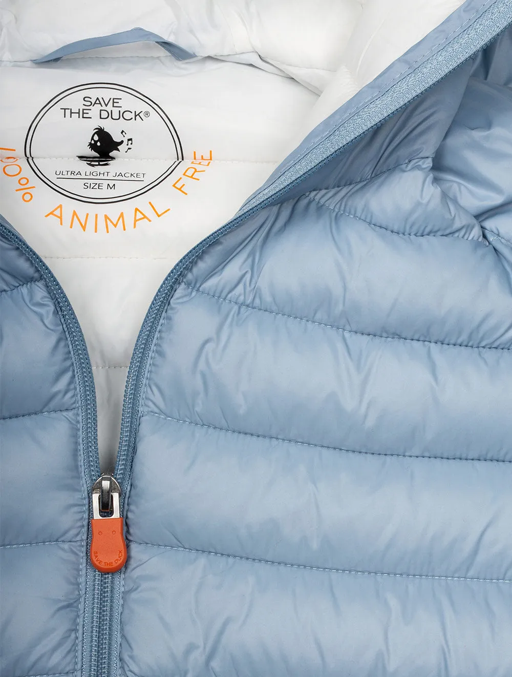 Donald Hooded Jacket Powder Blue