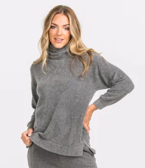 Dreamluxe Turtleneck Sweater - Iron