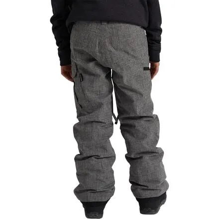 Exile Insulated Cargo Pants - Burton Boys, Bog Heather