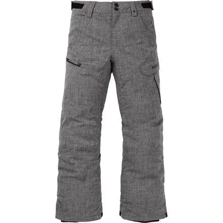 Exile Insulated Cargo Pants - Burton Boys, Bog Heather