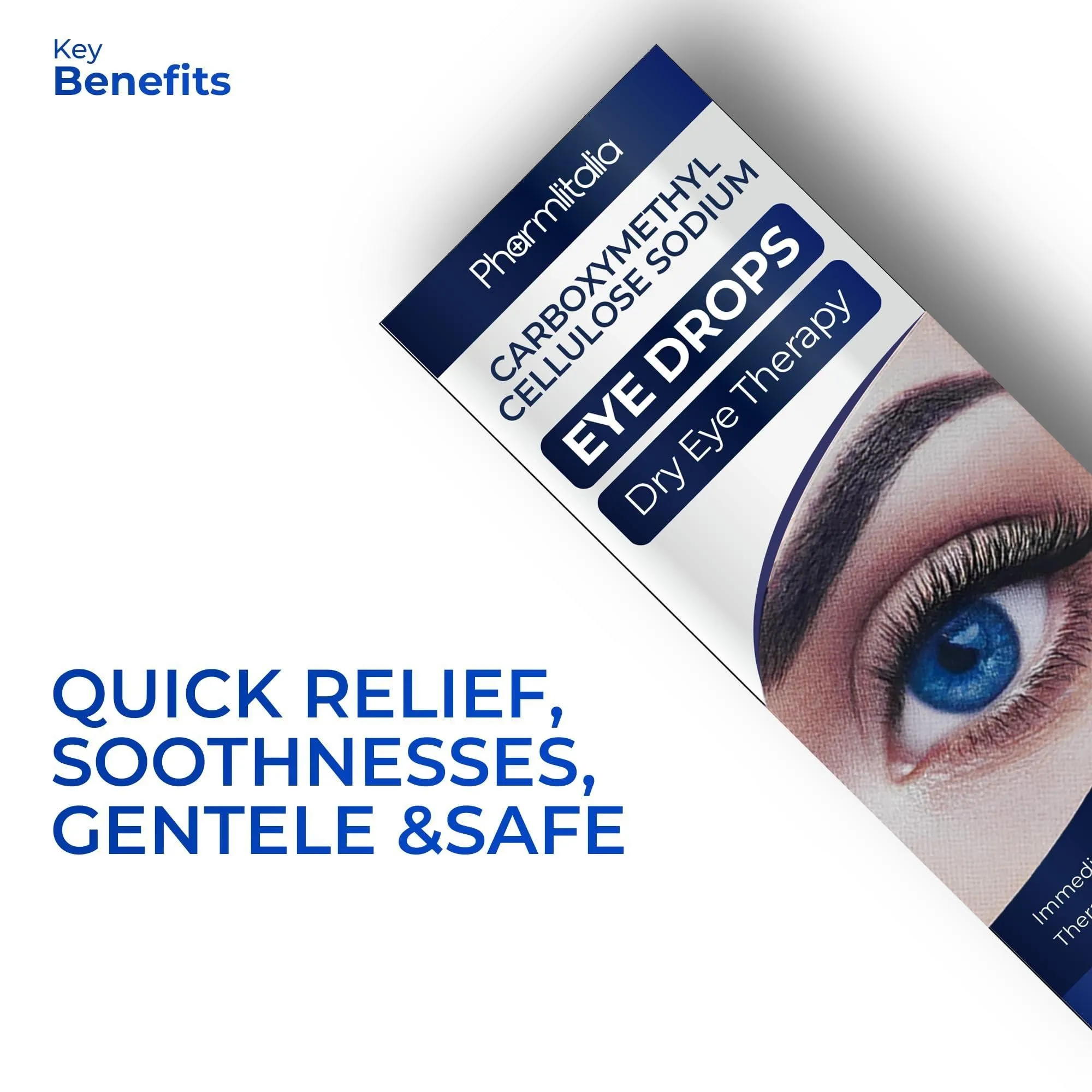 Eye Drops for Dry Eyes Gentle Therapy for Irritated Dry Itchy Sensitive Eyes