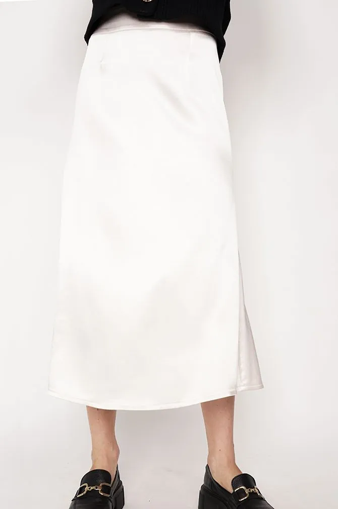 Feme Skirt White