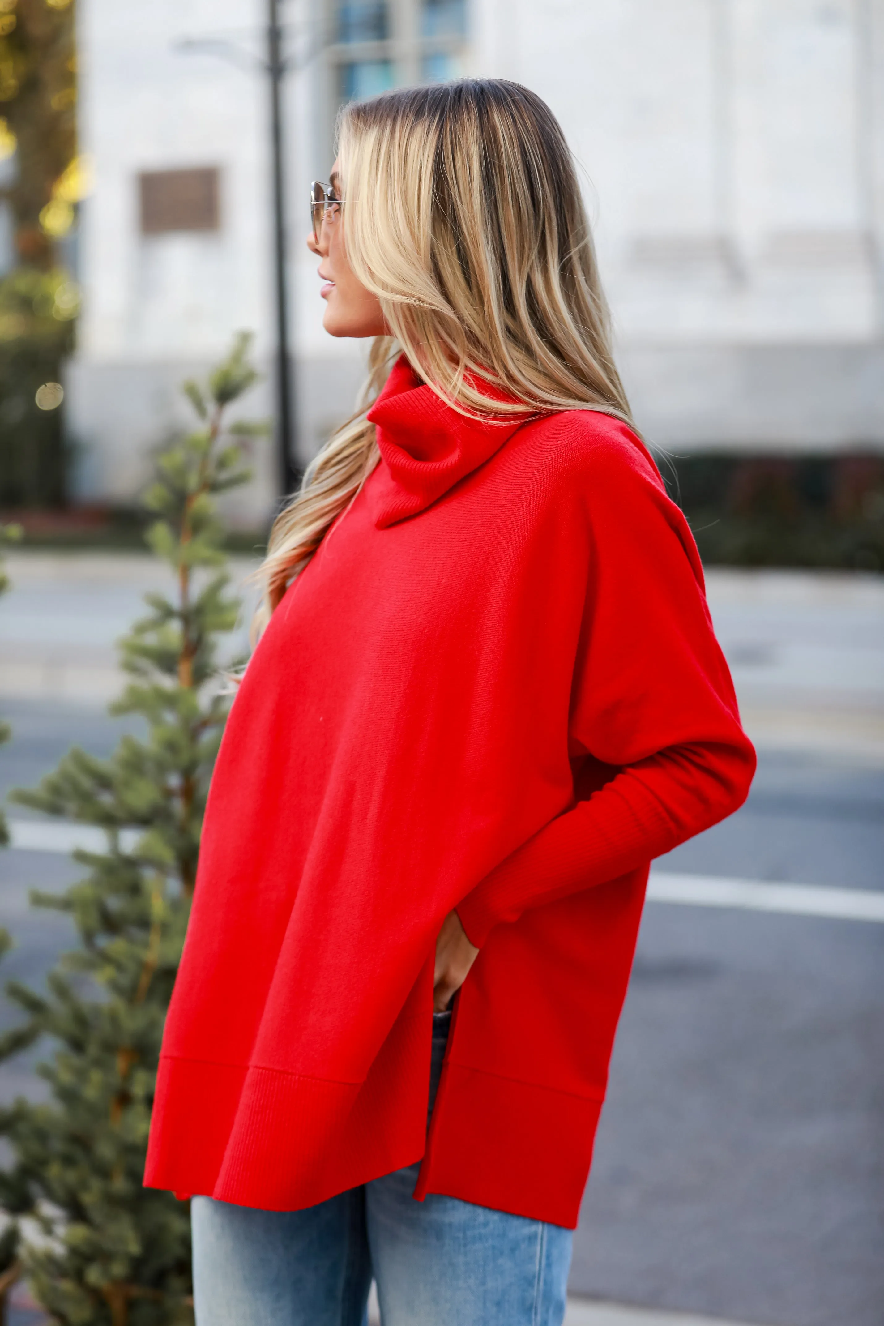 FINAL SALE - Noelle Turtleneck Oversized Sweater