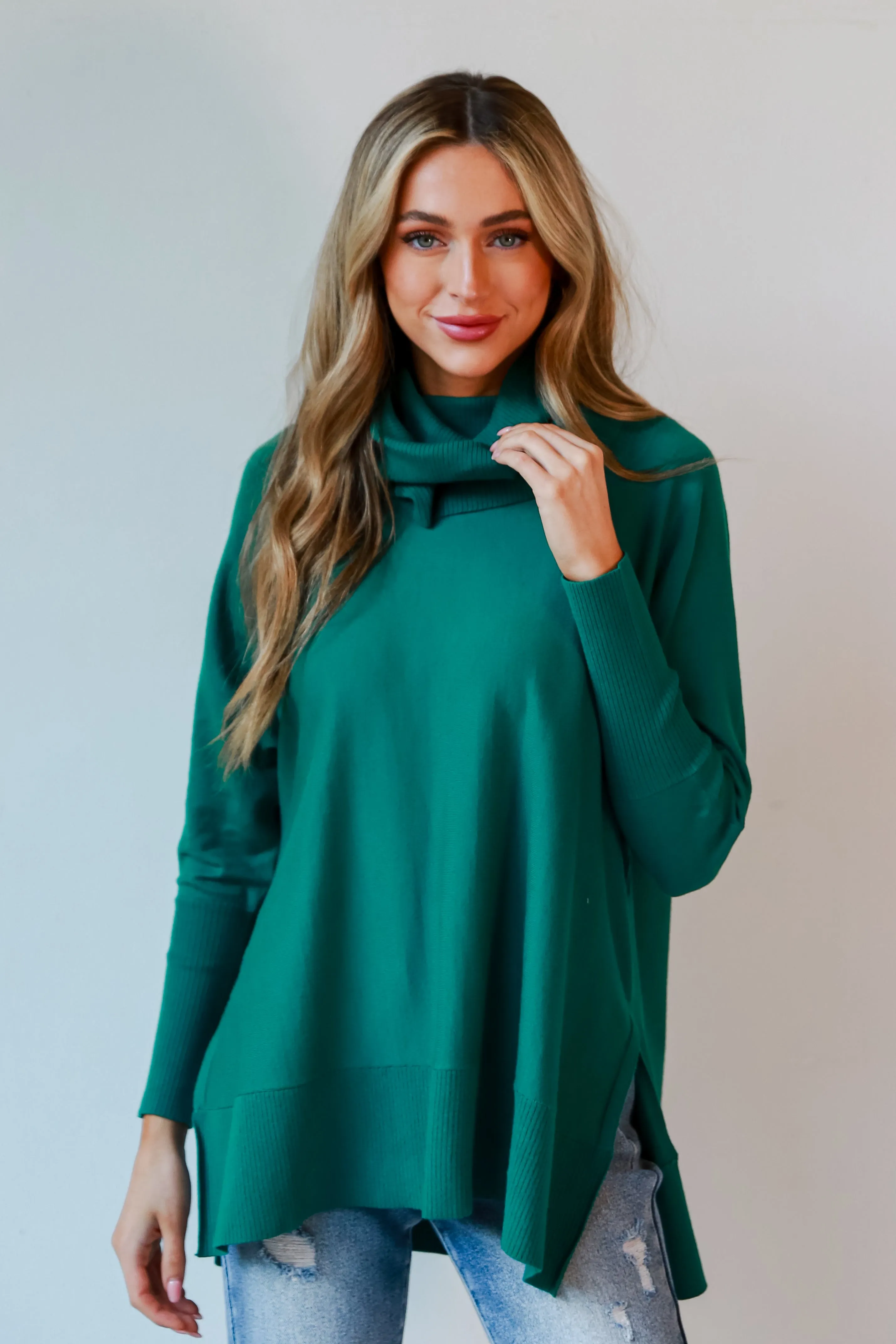 FINAL SALE - Noelle Turtleneck Oversized Sweater