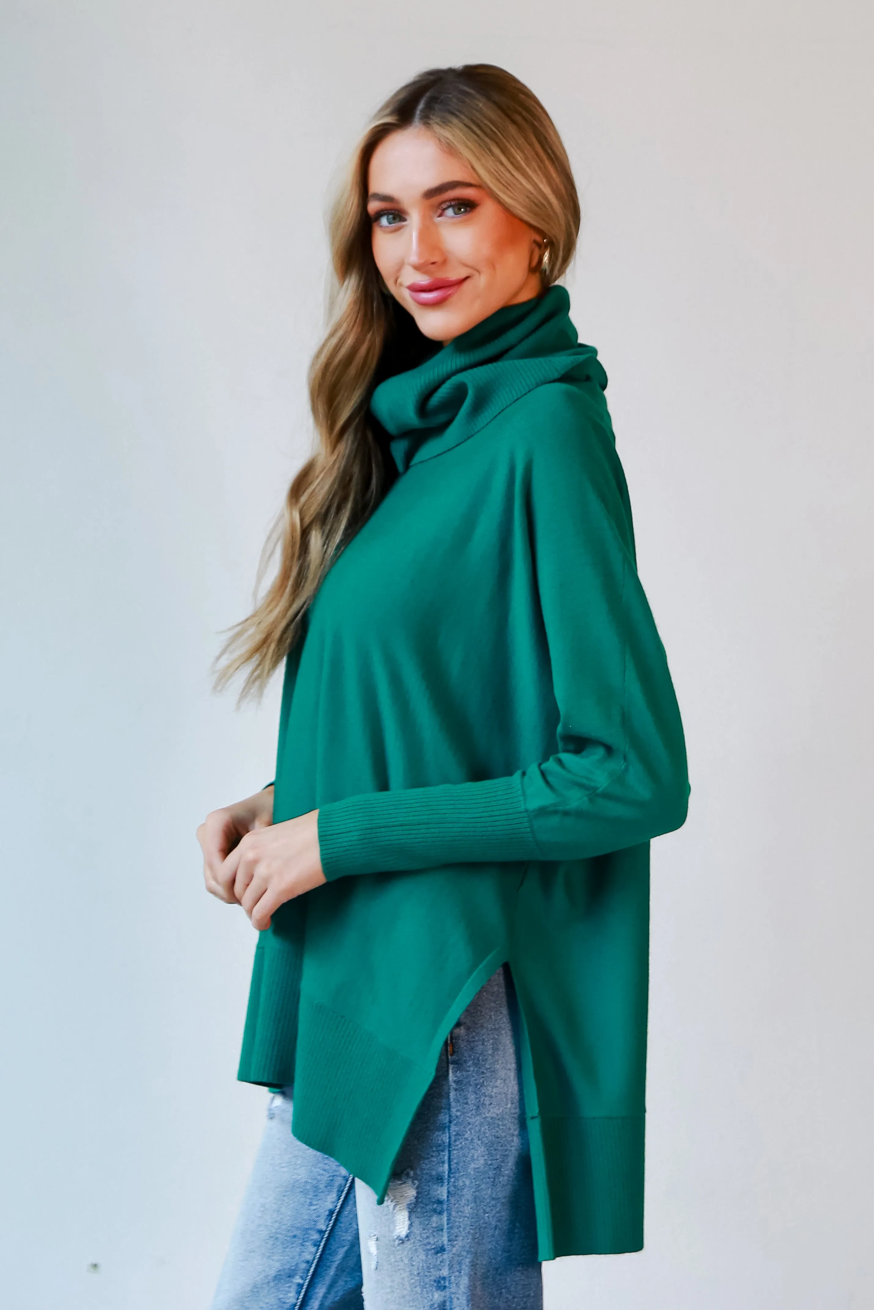 FINAL SALE - Noelle Turtleneck Oversized Sweater