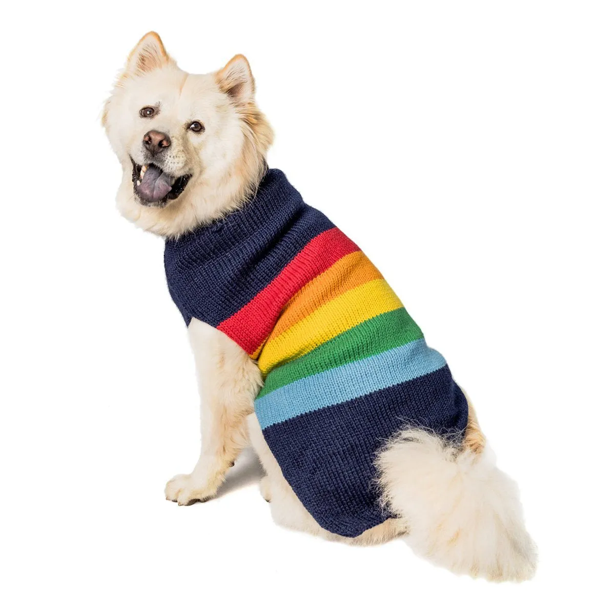 Good Vibes Alpaca Dog Sweater