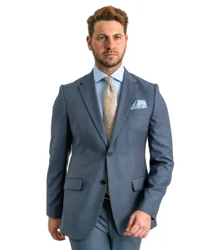 Grey Birdseye Suit