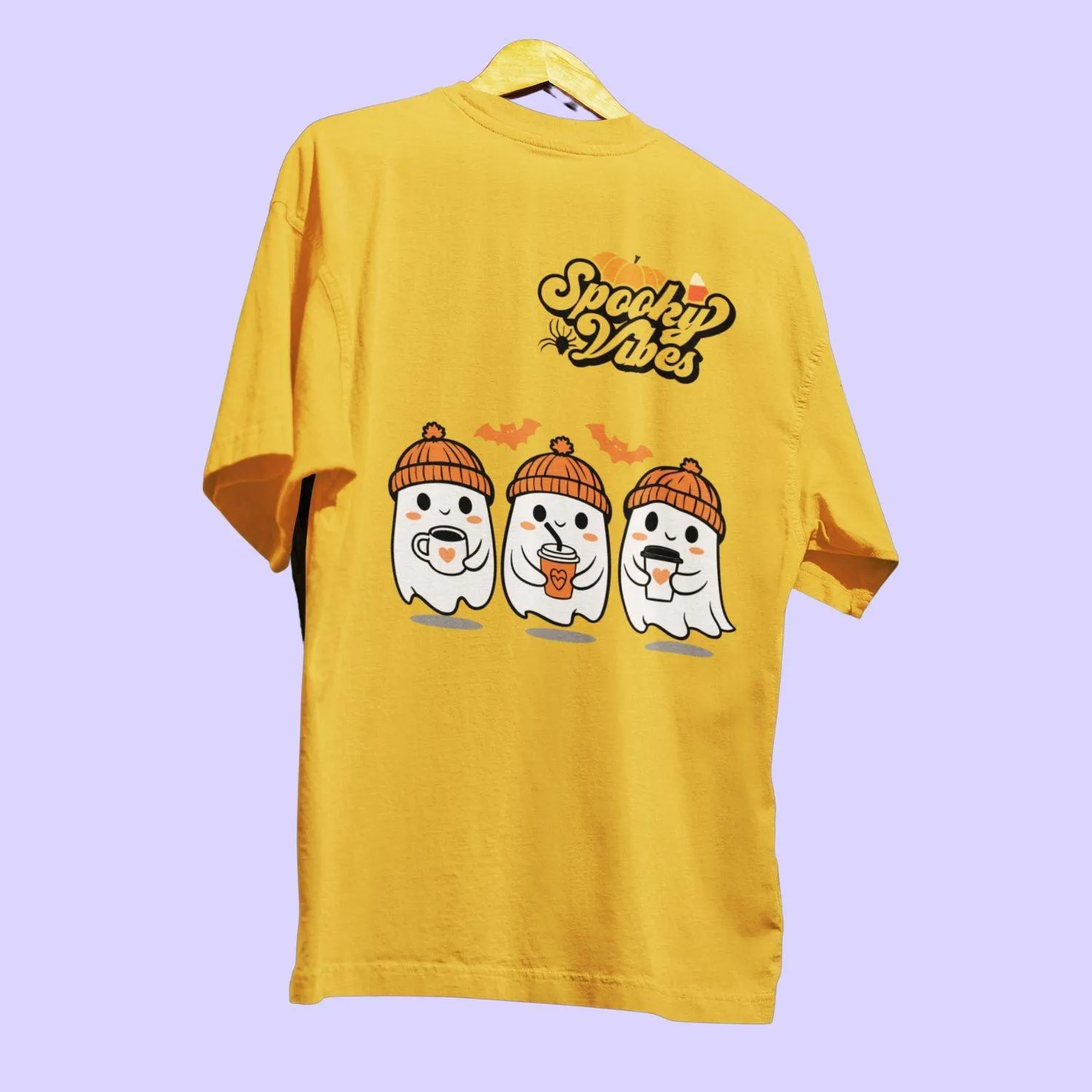 Halloween Spooky Vibes - Oversized T-Shirt