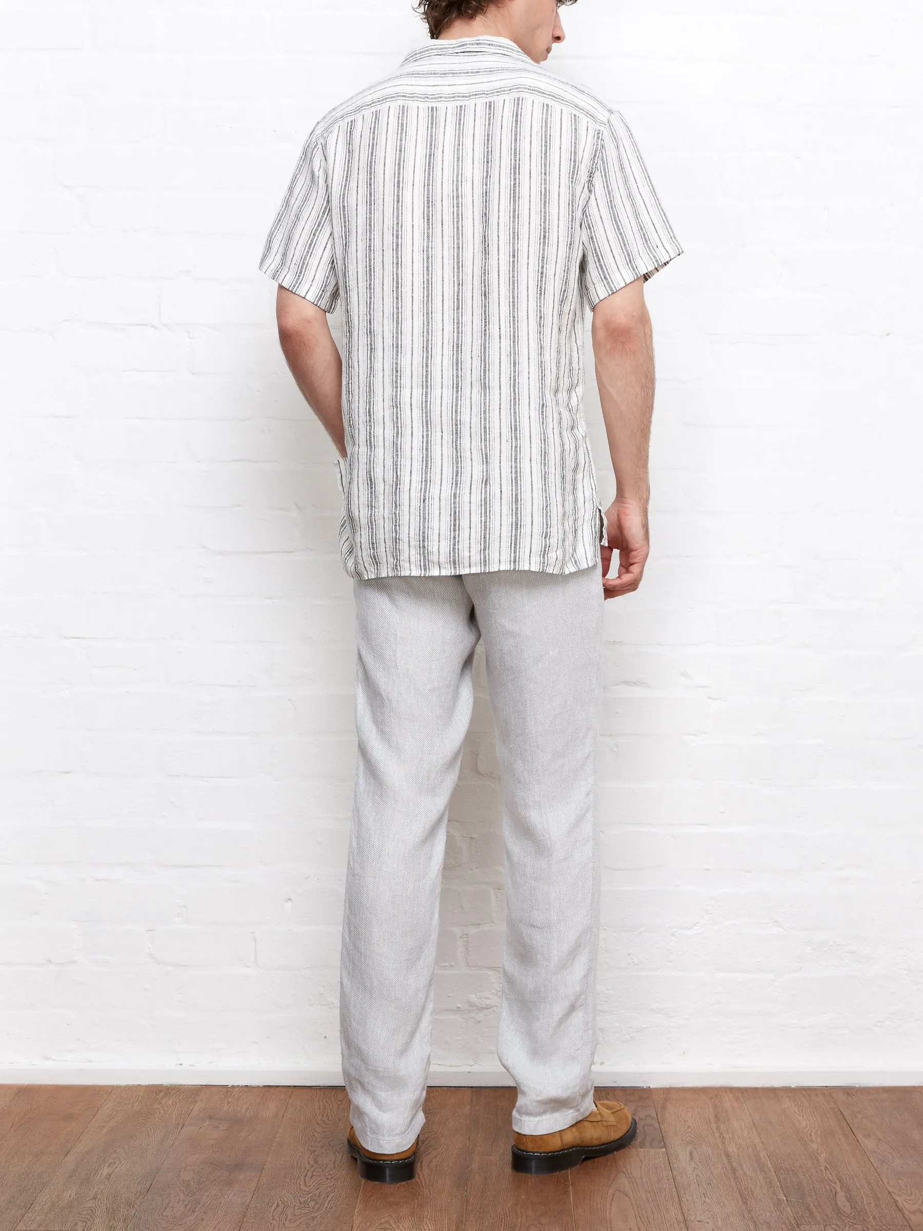 Havana Short Sleeve Shirt Hutchins White