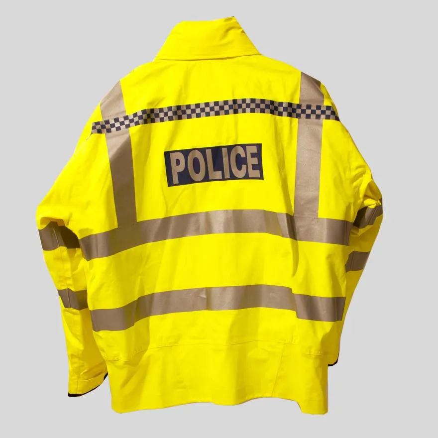 Hi Vis Police Waterproof NPU Blouson Jacket