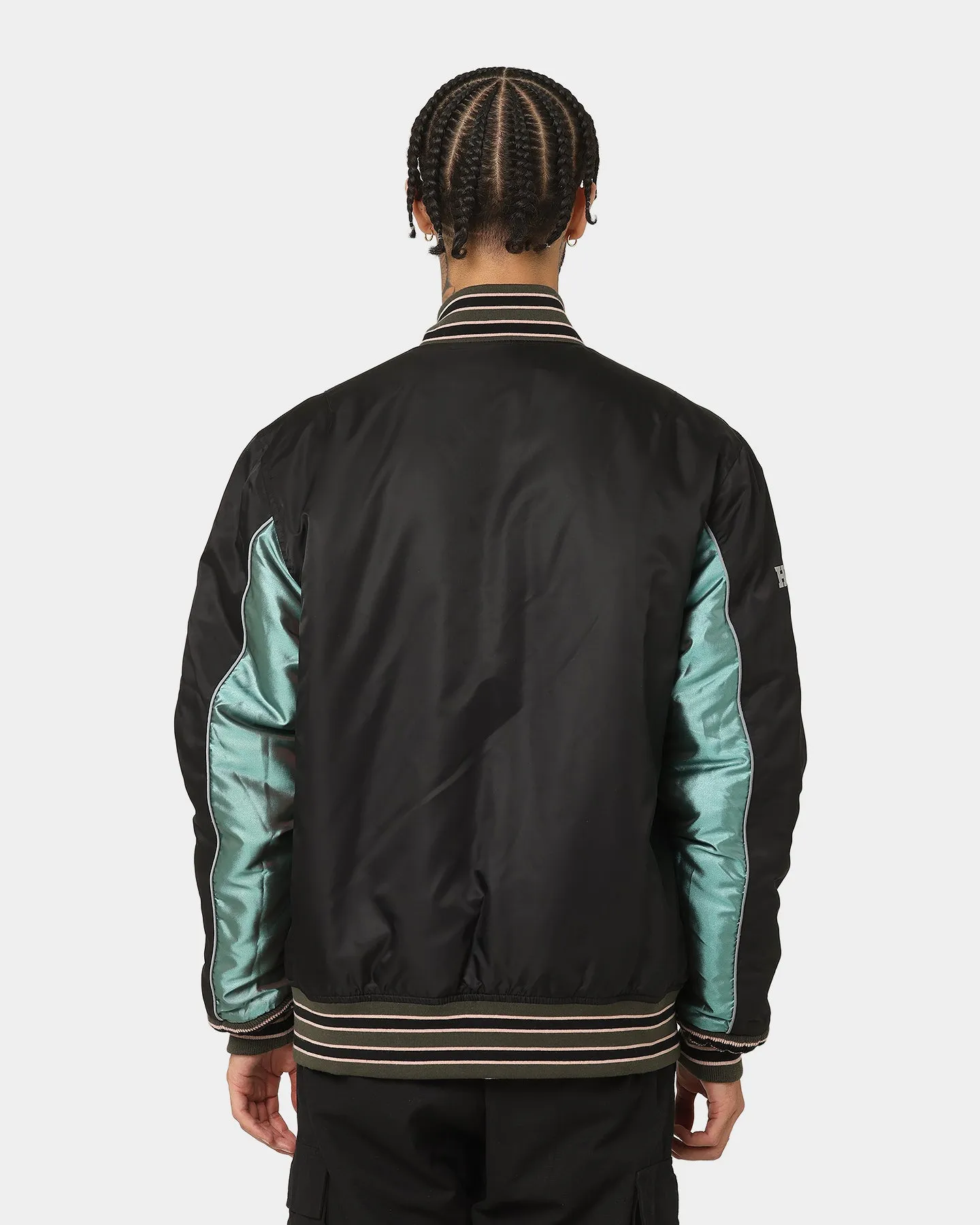 HUF X Playboy Reversible Bomber Jacket Black