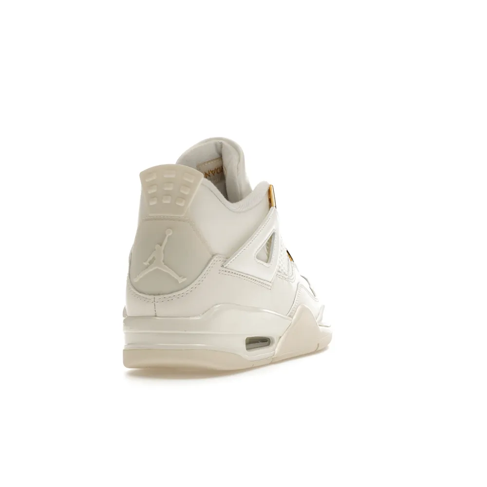 Jordan 4 Retro Metallic Gold (Women's)