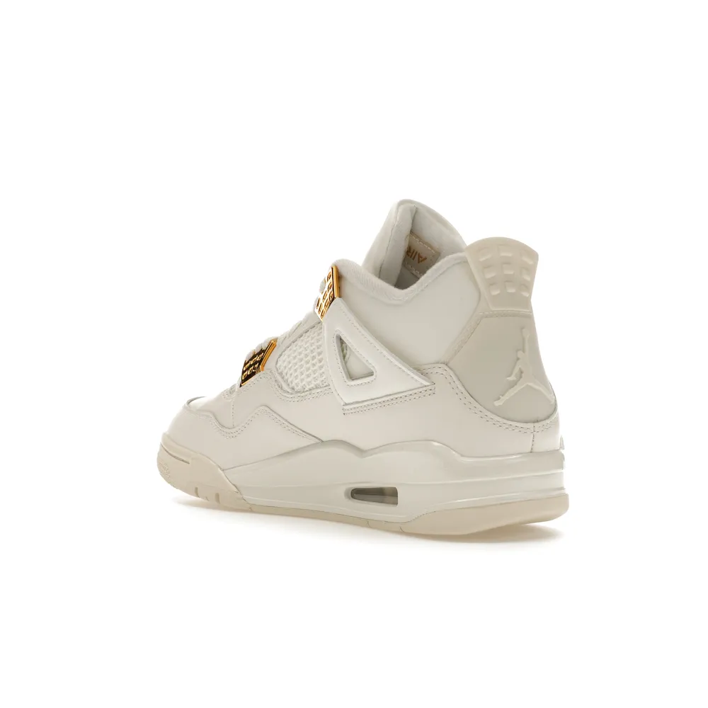 Jordan 4 Retro Metallic Gold (Women's)