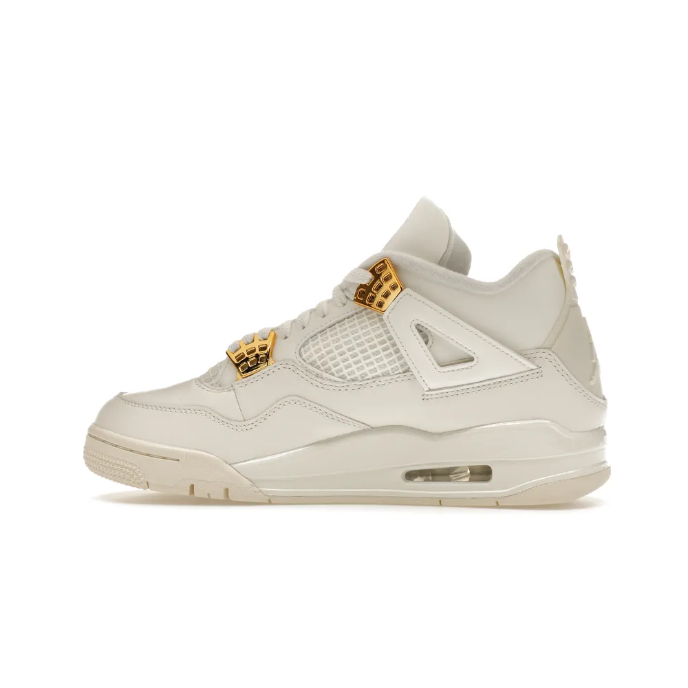 Jordan 4 Retro Metallic Gold (Women's)