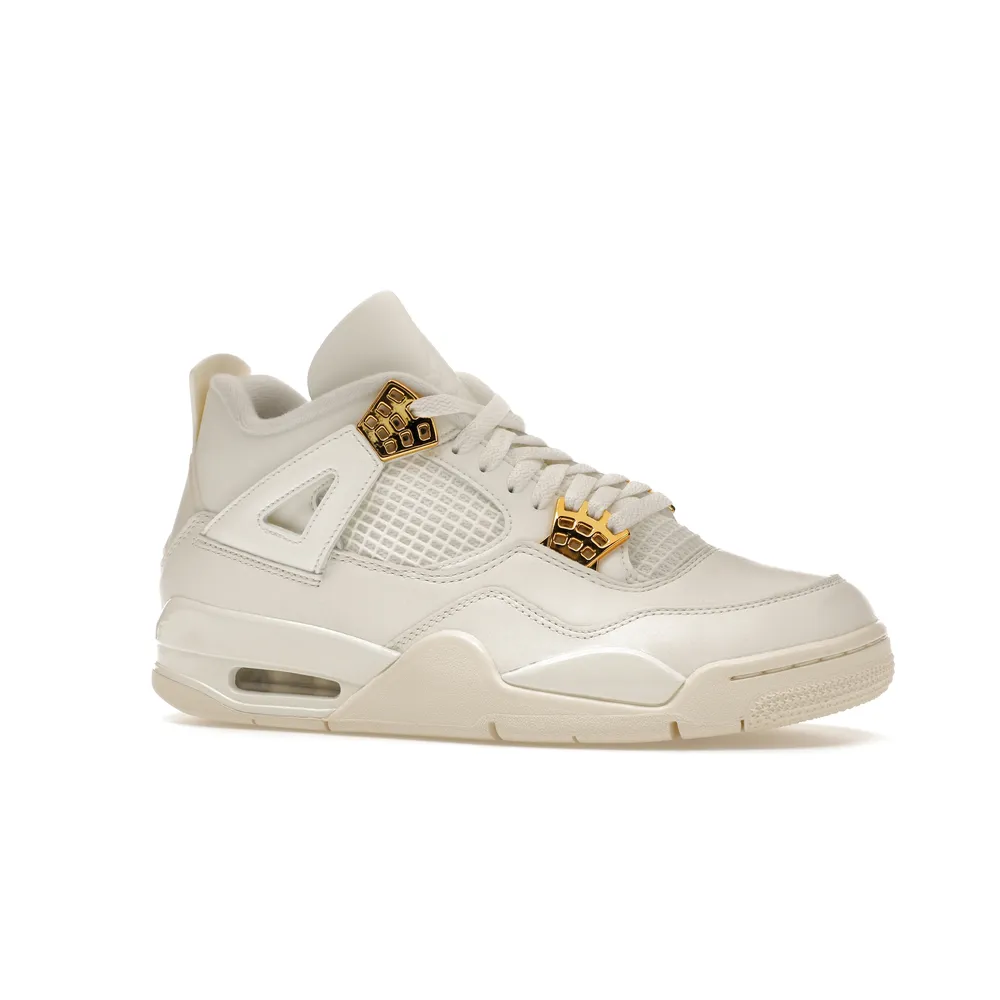 Jordan 4 Retro Metallic Gold (Women's)