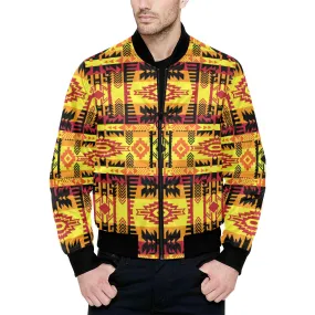 Journey of Generations Unisex Heavy Bomber Jacket with Quilted Lining