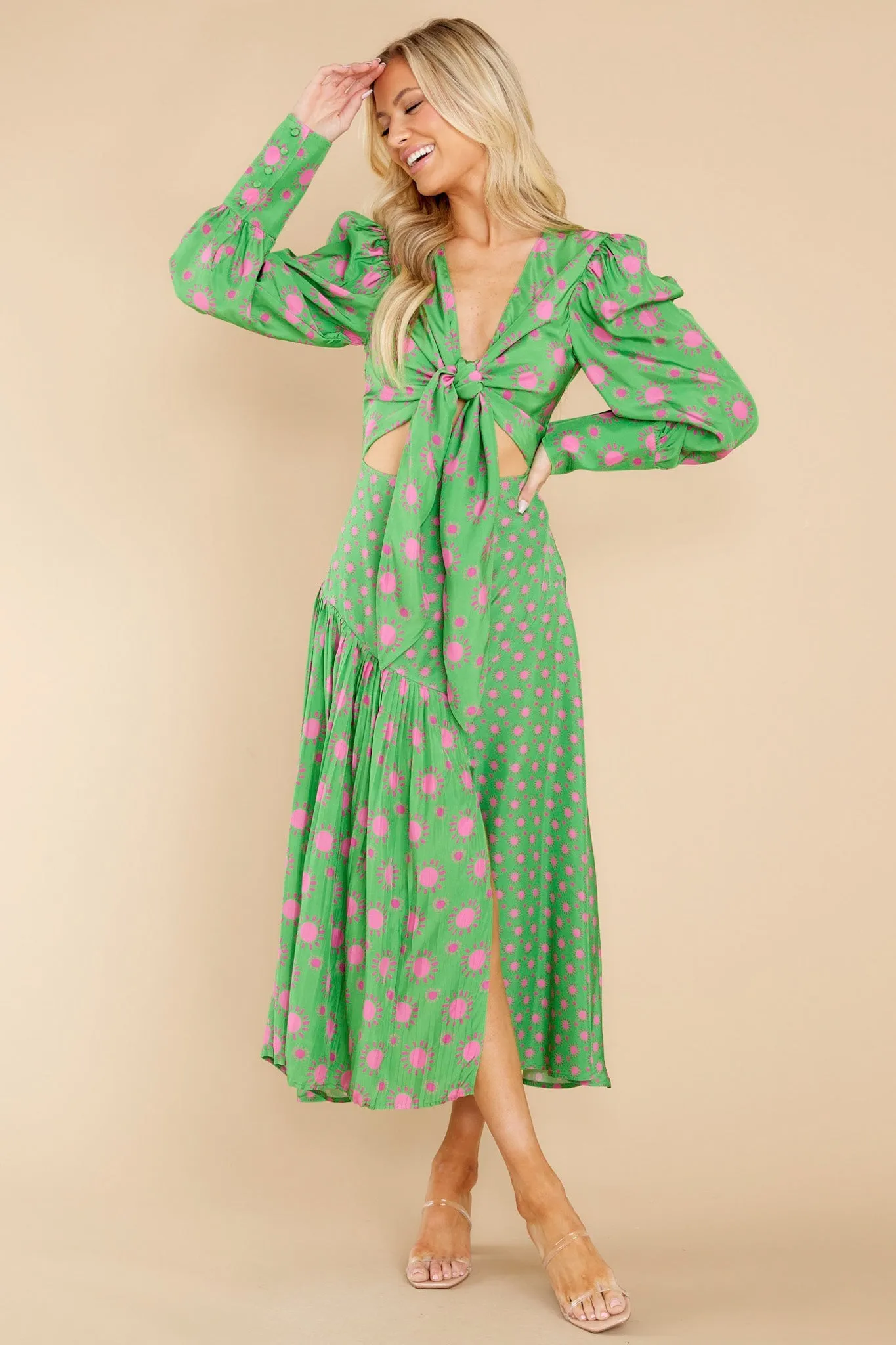 Julieta Green Multi Dress