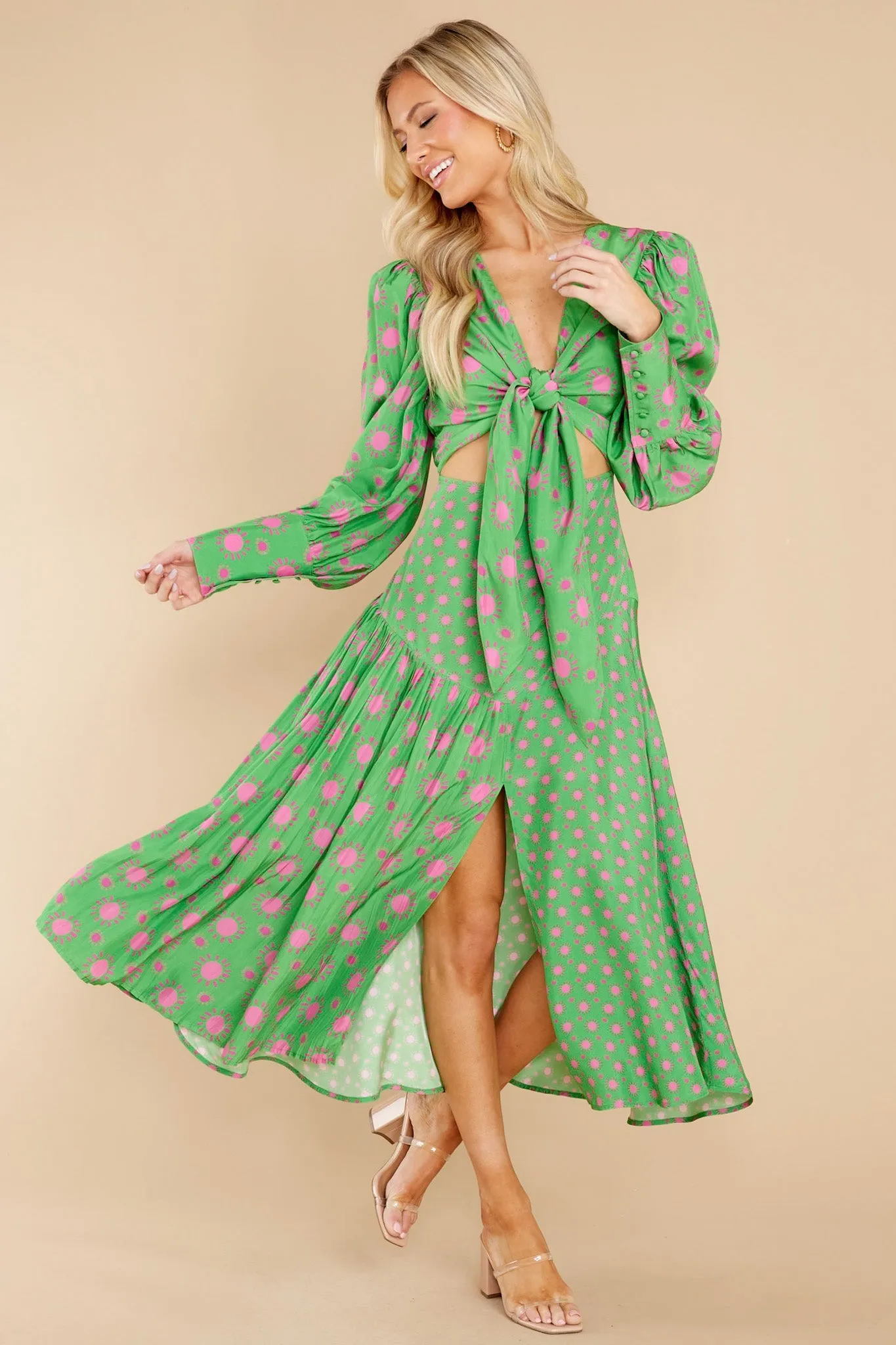 Julieta Green Multi Dress