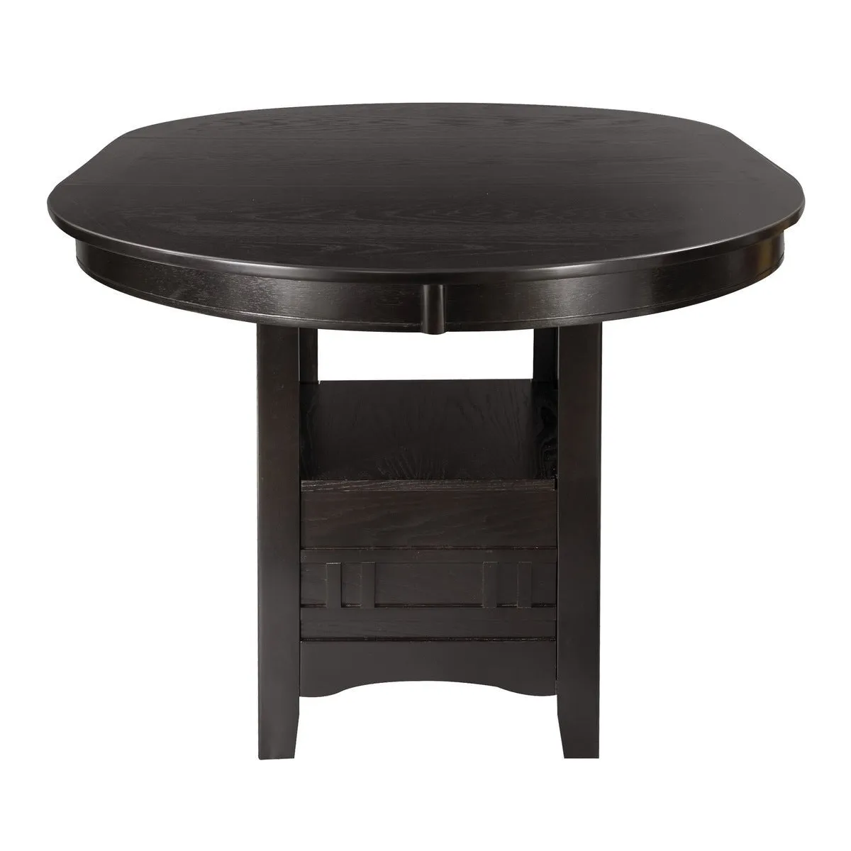 Junipero Round Counter Height Table with Storage Base