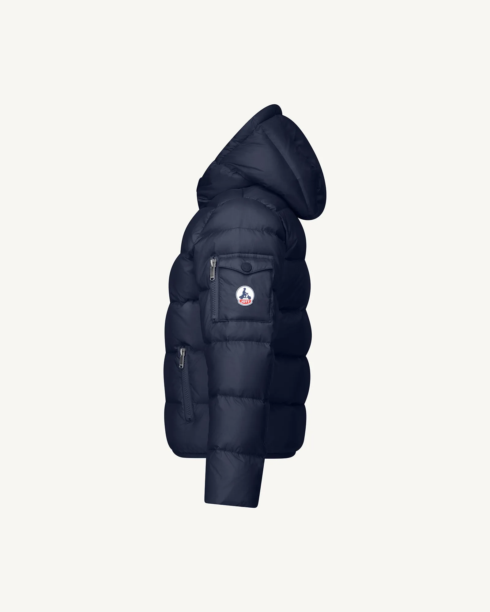 Kazan kids' Extreme Cold hooded down jacket Navy