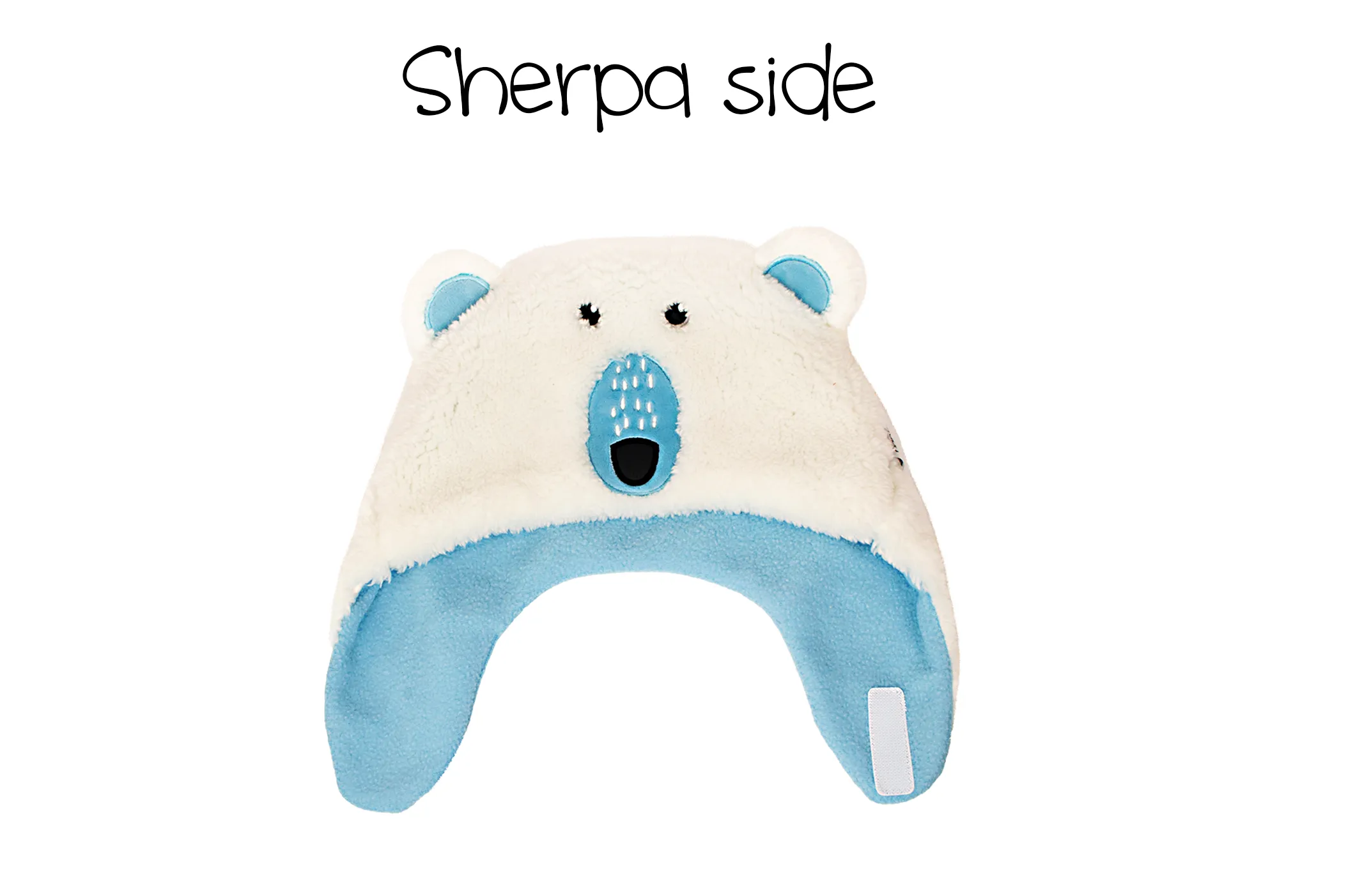 Kids & Baby Reversible Sherpa Hat - Penguin & Polar Bear