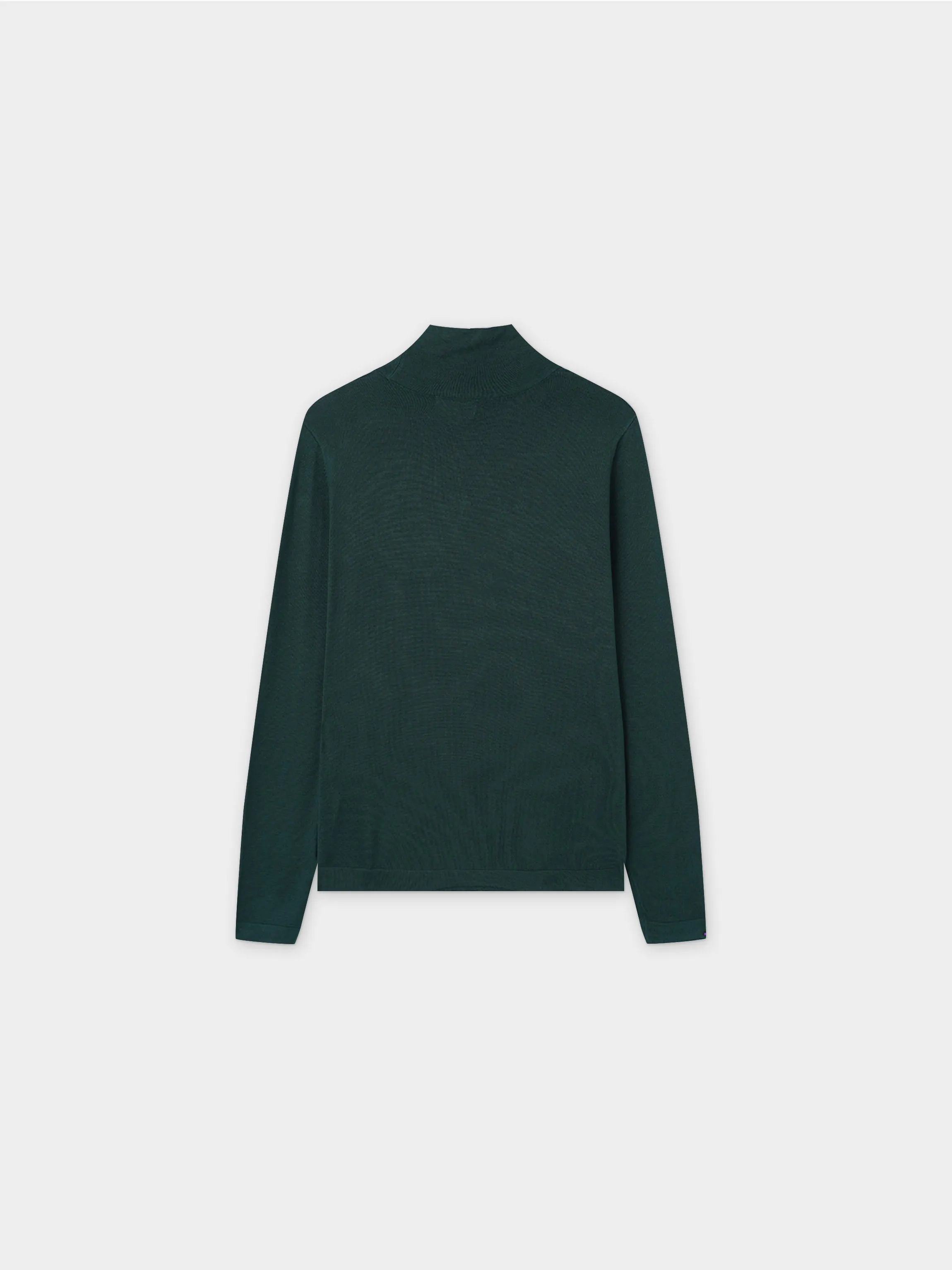 Knit Turtleneck-Green