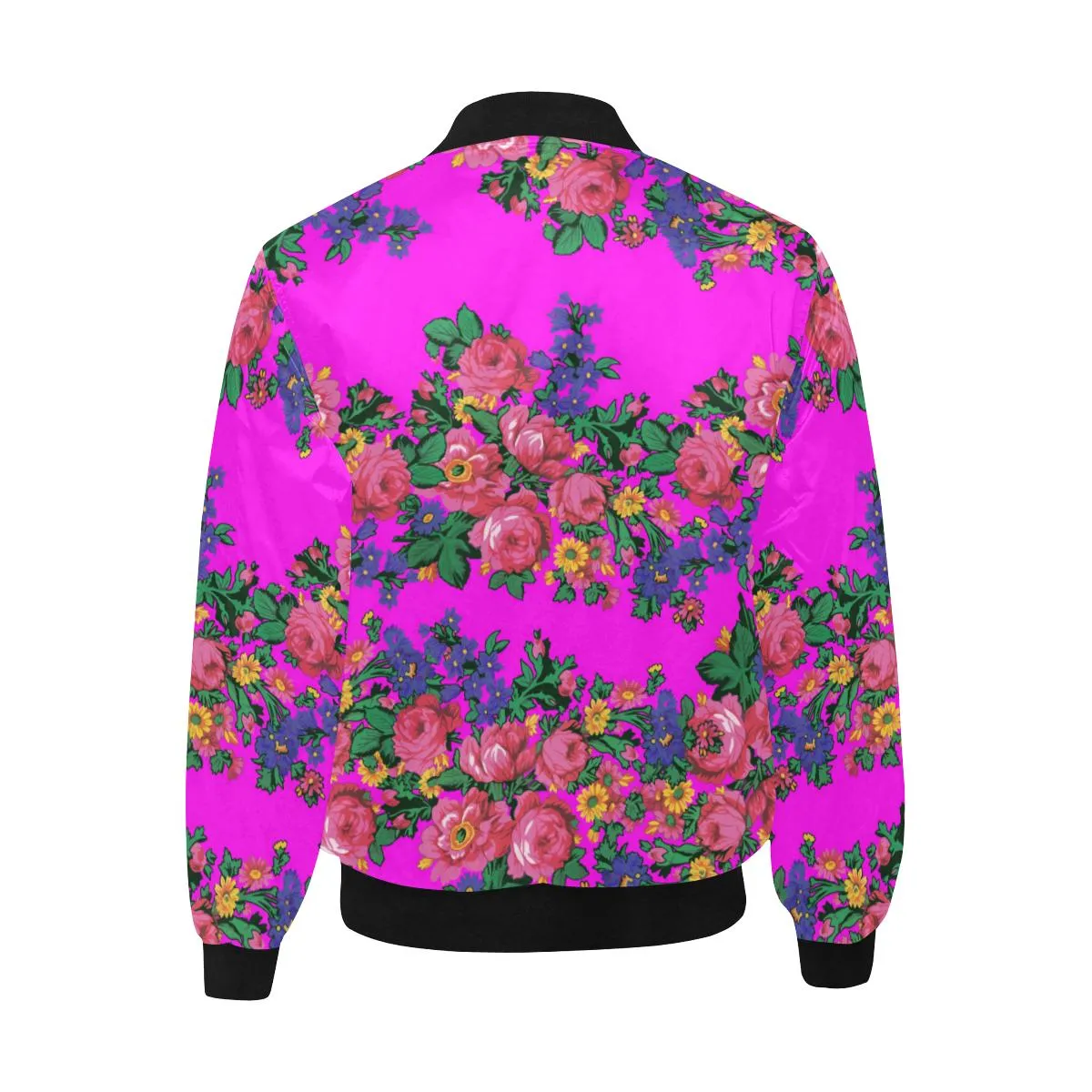 Kokum's Revenge Blush Unisex Heavy Bomber Jacket with Quilted Lining