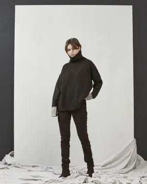 Kristensen Du Nord Chocolate Cashmere Turtleneck