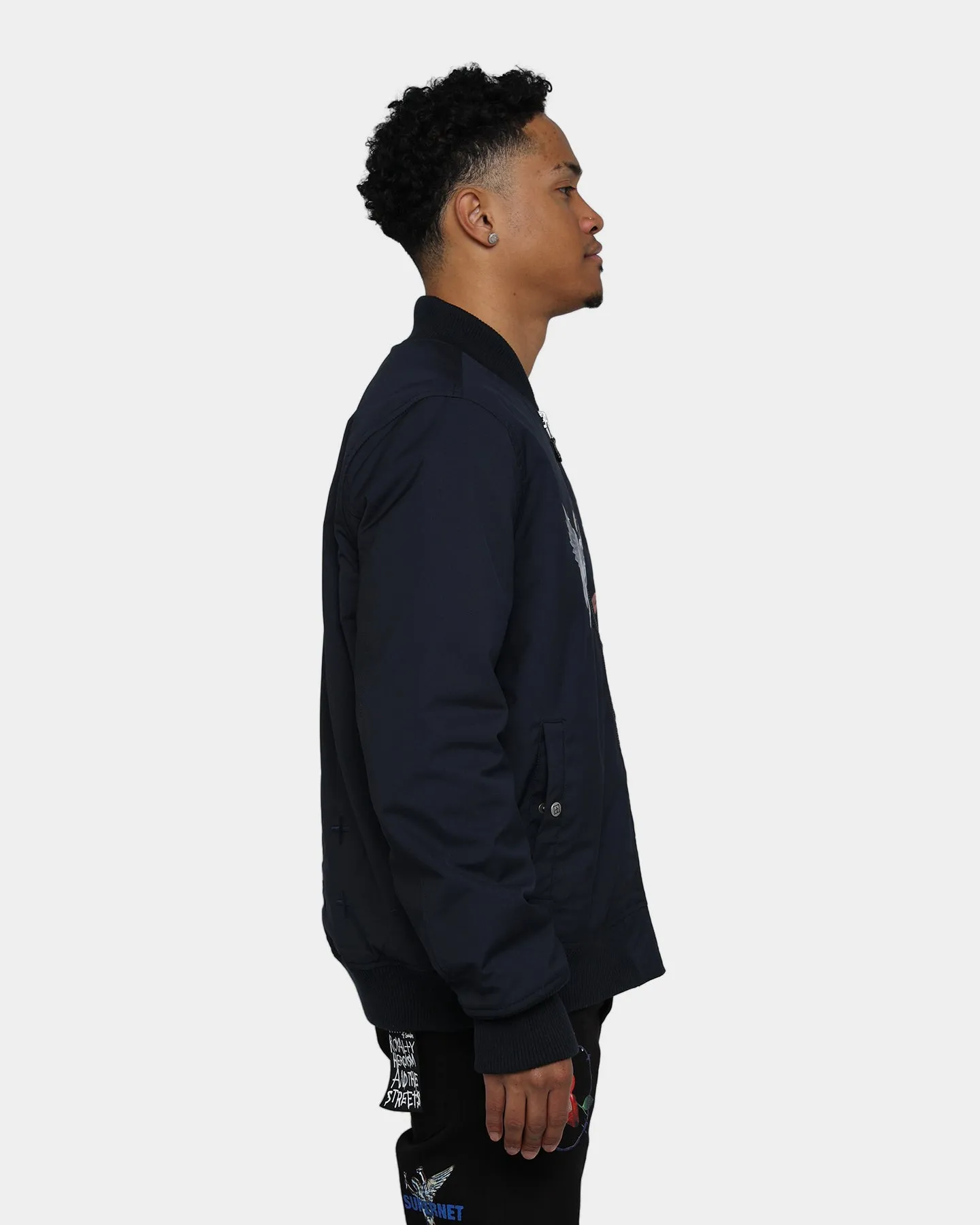 Ksubi NFT Bomber Jacket Blue