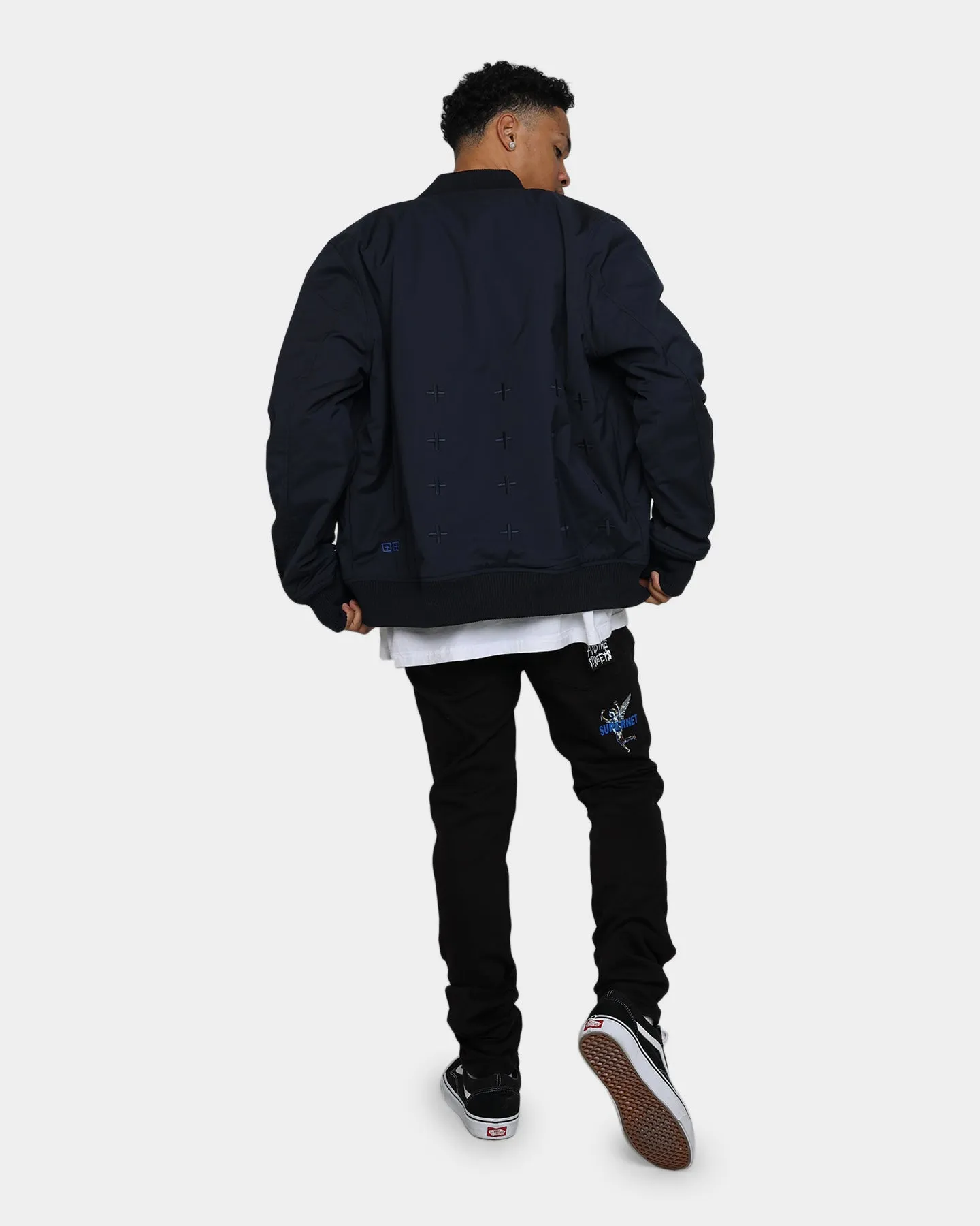 Ksubi NFT Bomber Jacket Blue