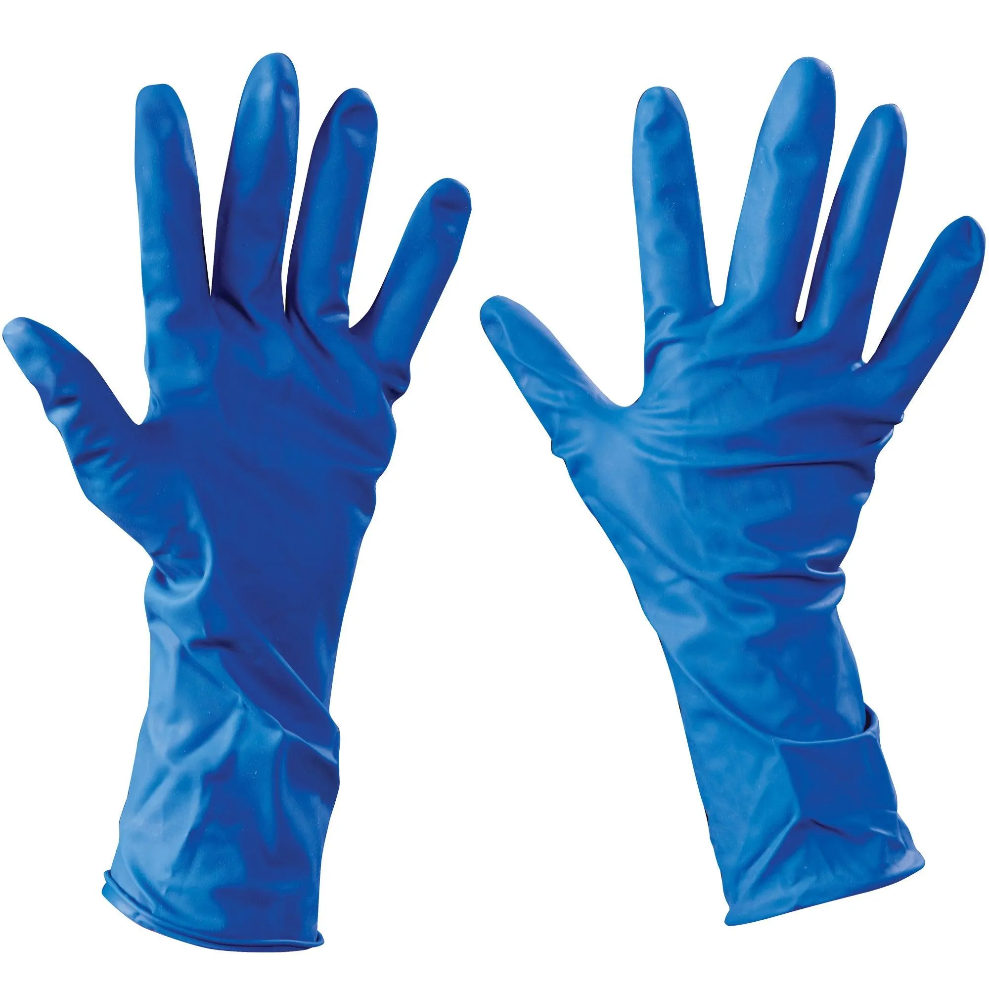 Latex Industrial Gloves Powder-Free w/Extended Cuff - Xlarge